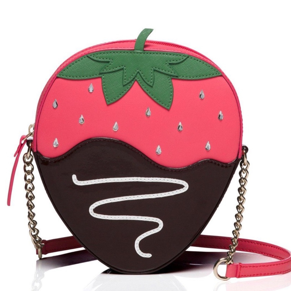 Kate Spade Chocolate Strawberry Mini Purse